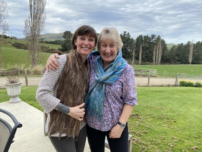 Felt Scarf Making — Paterson Park and Garden in Waikaka Station, Greenvale